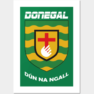 County Donegal Ireland Crest Posters and Art